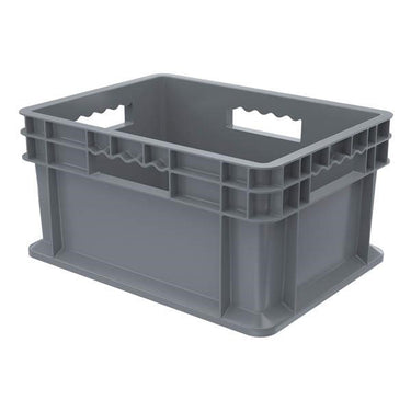 Akro-Mils® Straight Wall Container, Solid Sides & Base, 15 3/4
